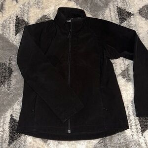 Black diamond black zip up jacket
